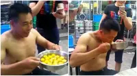 Demi Makan Gratis, Pria Ini Rela Telan 20 Telur Mentah