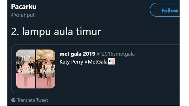 Met Gala 2019 Versi Kampus Ala Netizen, Bikin Rindu Para Mahasiswa