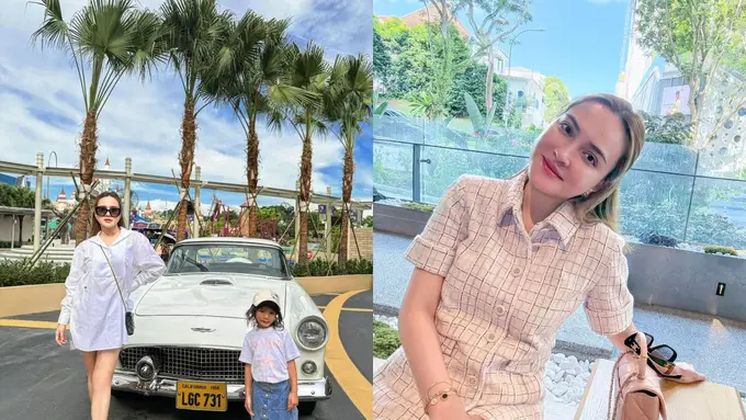 Deretan Tas Branded Shandy Aulia Saat Ajak Putrinya Claire Liburan Sekolah, Tampil Stylish khas Mama Muda dengan Tas Puluhan Juta