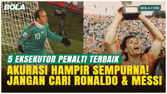 5 Eksekutor Penalti Paling Mematikan Sepanjang Sejarah, Jangan Cari Cristiano Ronaldo dan Lionel Messi