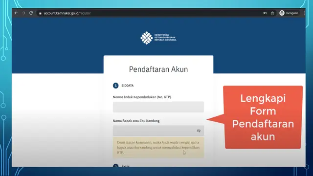 Tata cara melakukan pengaduan secara online.