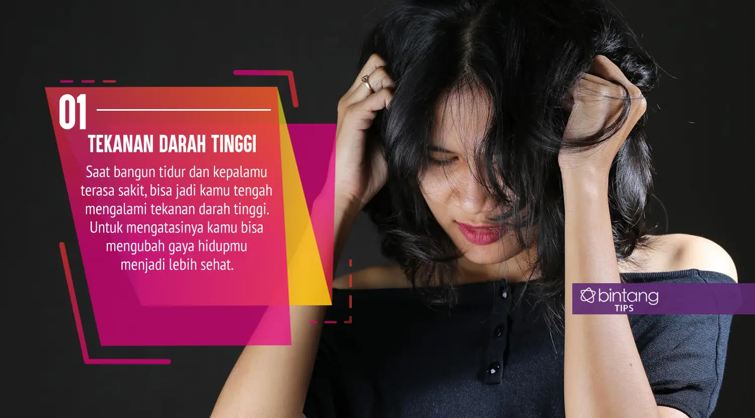 Ini yang bikin kamu sakit kepala saat bangun tidur di pagi hari. (Foto: Adrian Puta, Digital Imaging: Nurman Abdul Hakim/Bintang.com)