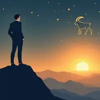 logo ramalan zodiak capricorn (sumber: AI generated)
