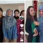 Shireen Sungkar dan bintang Cinta Fitri reuni setelah 12 tahun tamat (Foto: tiktok shireenwisnu/ Instagram donitabhubiy)