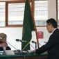 James Riady dalam persidangan di Pengadilan Tipikor Bandung