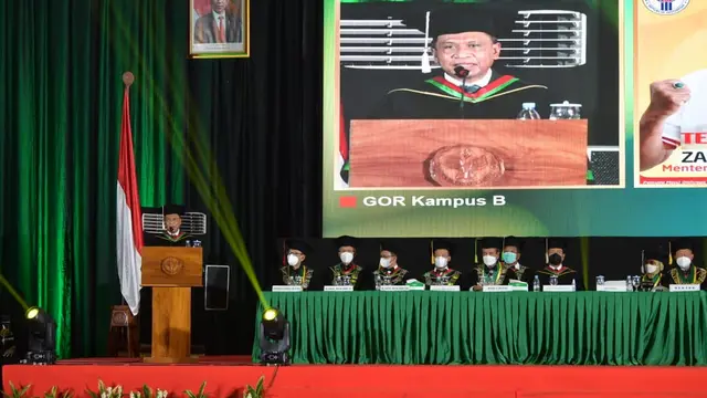 Hadiri Dies Natalis UNJ ke-58, Menpora Gaungkan DBON