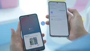 Samsung Galaxy A56 dan A57 Kini Bisa Kirim File ke iPhone via Quick Share