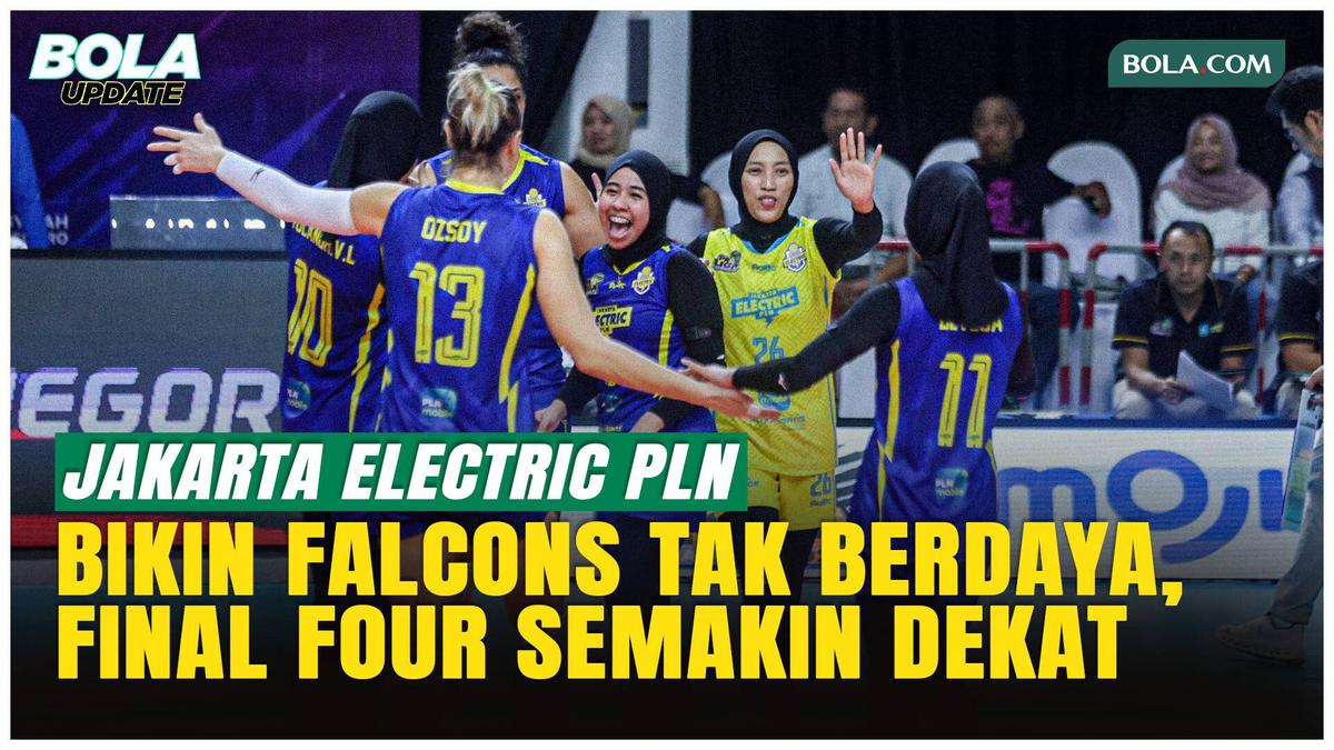 Electric PLN Menang Telak 3-0 atas Falcons, Peluang Final Four Proliga 2026 Terbuka