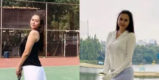 Aura Kasih menjadi salah satu artis yang aktif berolahraga. Nggak heran, di usianya yang menginjak 35 tahun, ia memiliki body goals yang dikagumi banyak orang.  (Instagram/aurakasih).