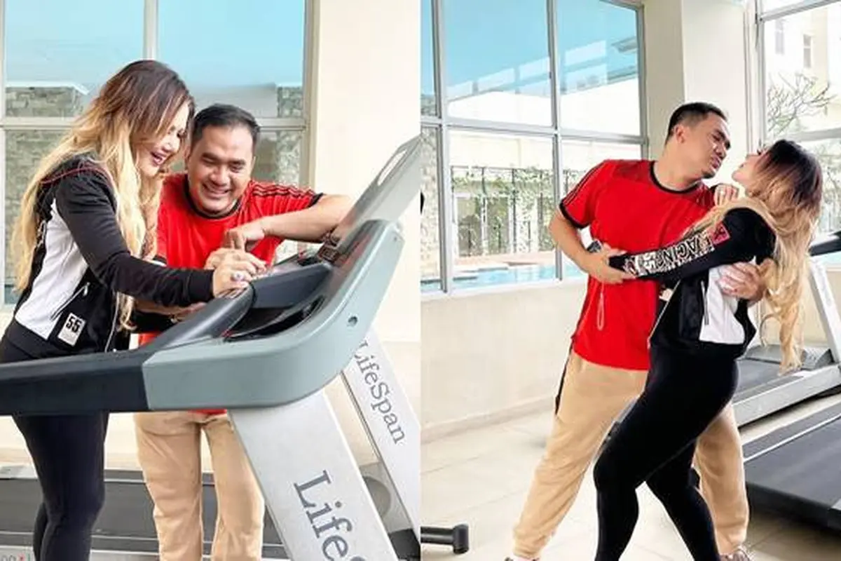 Duet Lagu Bareng, Ini 6 Potret Kedekatan Barbie Kumalasari dan Saipul Jamil