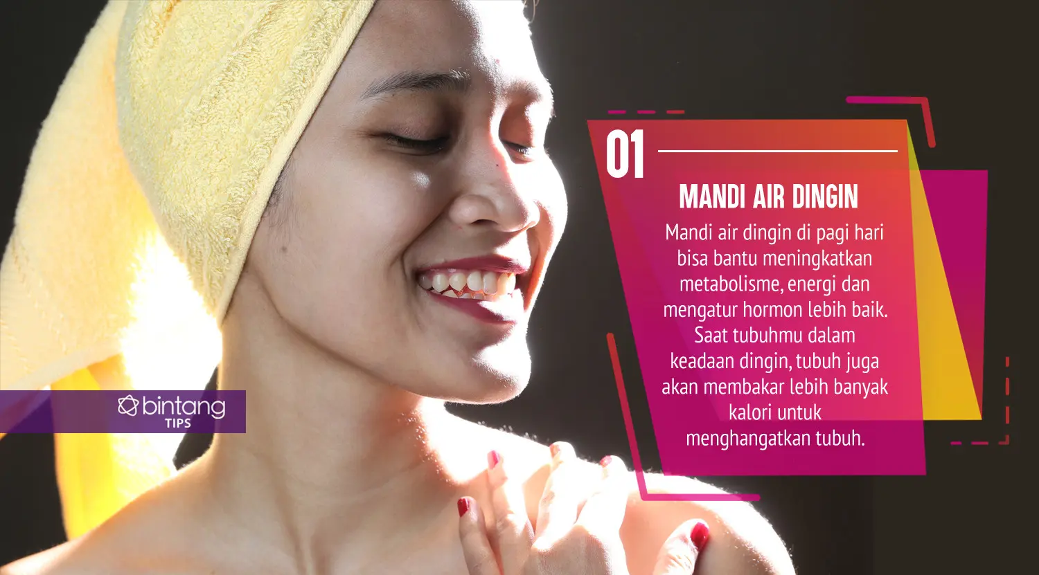 Ini kebiasaan yang bisa bikin kamu kurus. (Foto: Adrian Putra, Digital Imaging: Nurman Abdul Hakim/Bintang.com)