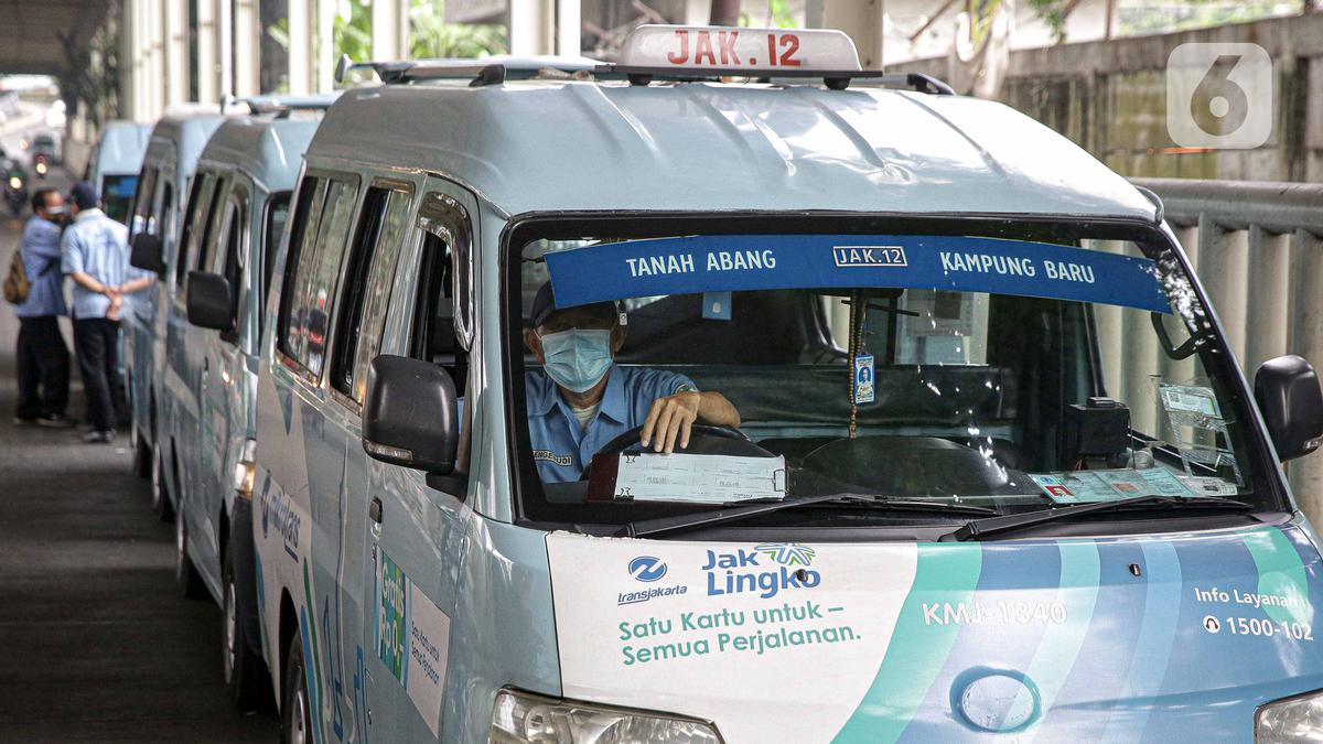 Tarif Angkot di Jakarta Naik 20 Persen