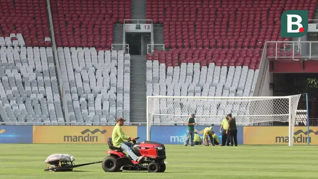 FOTO Kondisi SUGBK Jelang Laga Indonesia Vs Irak