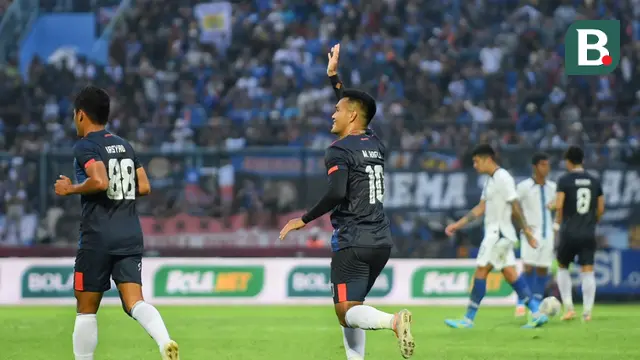 Striker Arema M. Rafli