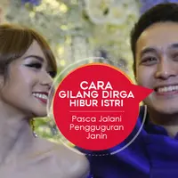 Cara Gilang Dirga Hibur Istri Pasca Jalani Pengguguran Janin. (Foto: Nurwahyunan, Desain: Nurman Abdul Hakim/Bintang.com)