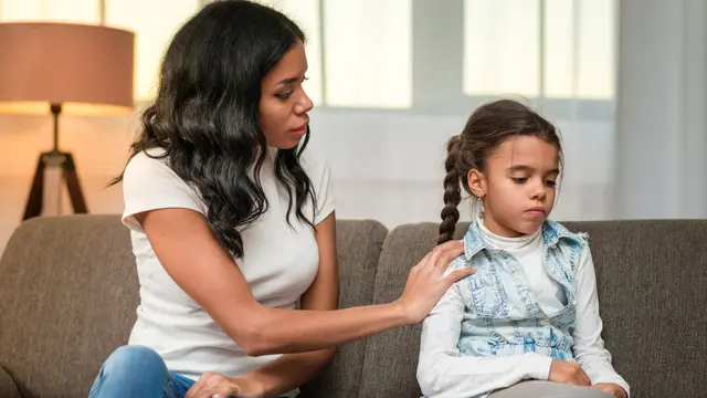 Tenang dalam menghadapi anak.