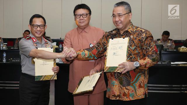 Polri, Kemendes, dan Kemendagri Kerja Sama Awasi Dana Desa