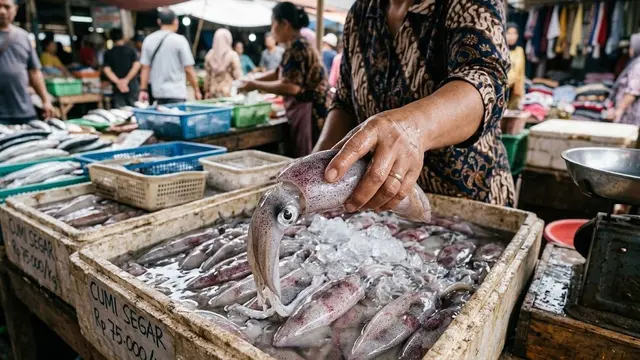 Rahasia Memilih Cumi Segar agar Masakan Sempurna
