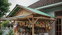 7 Inspirasi Warung Sembako Terbuka di Teras Rumah yang Hemat Tempat