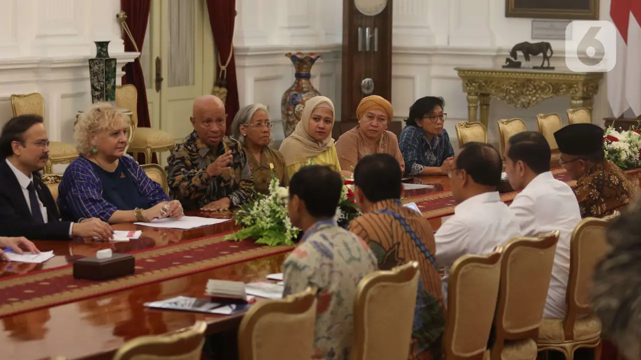 Jokowi Terima Delegasi Aksi Stop TBC Dunia di Istana