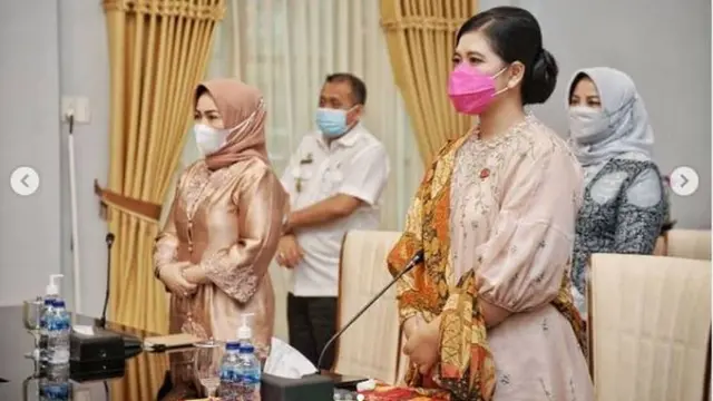 Gaya Kahiyang Ayu Jadi Ketua PKK Medan, Suka Pakai Busana Daerah