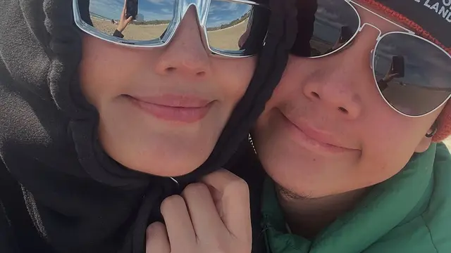Agnez Mo dan Adam Rosyadi