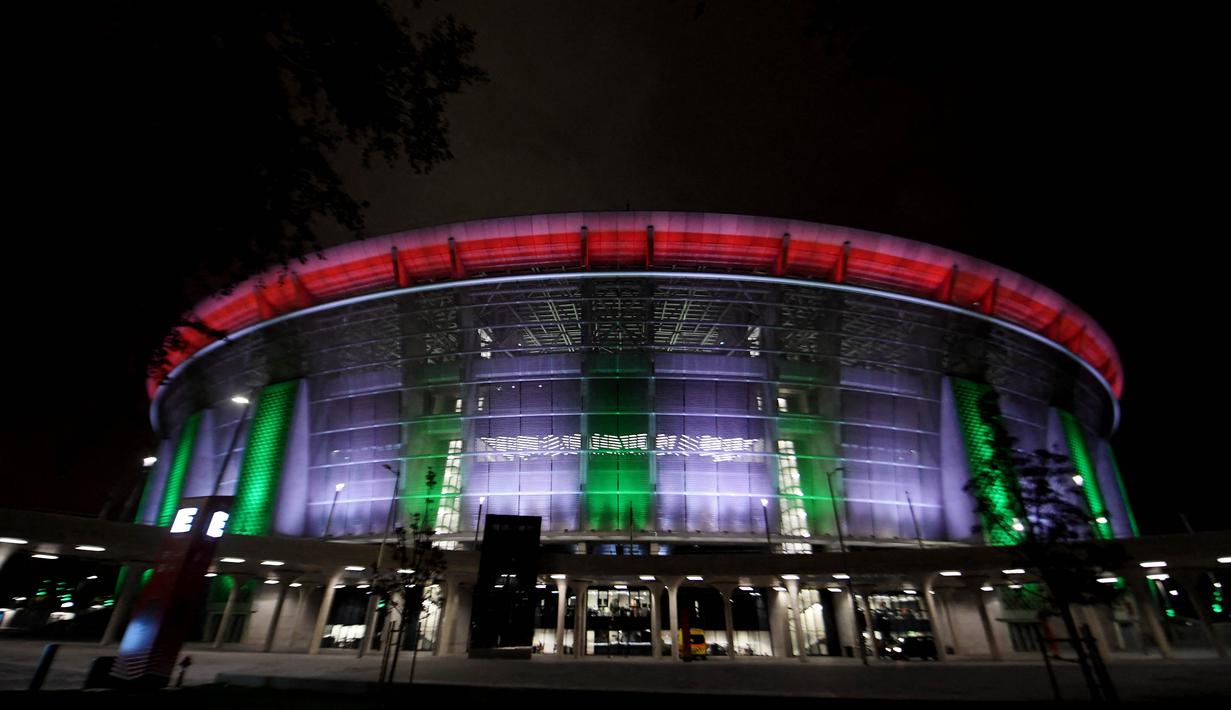 Awalnya Puskas Arena ini bernama Nepstadion atau Stadion Rakyat. Stadion ini dibangun pada 1948 dan selesai pada 1953. (AFP/Attila Kisbenedek)
