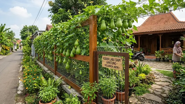Kebun Labu Siam Gantung: Gemini AI