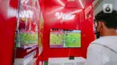 Adapun mayoritas booth diramaikan oleh komunitas penggemar Manchester United. (Liputan6.com/Faizal Fanani)