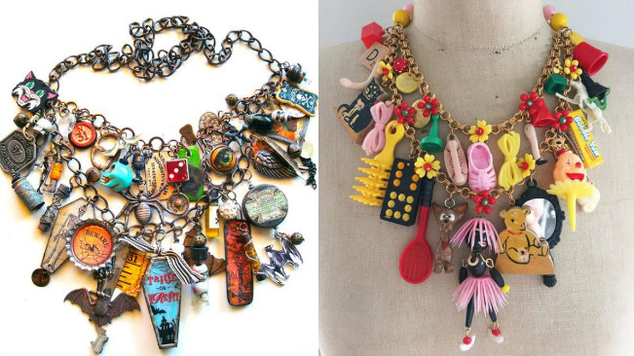 Dengan sentuhan kreativitas, barang yang sudah dianggap sebagai sampah pun bisa kembali dipakai menjadi perhiasan.