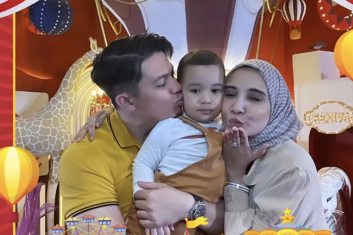 Sederet Artis Tanah Air Hadir di Ulang Tahun Anak Atta dan Aurel Hermansyah