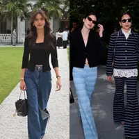 Adu Gaya Selebritis Indonesia di Chanel Cruise Singapore. Dok. Instagram