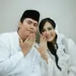 Potret akad nikah Ralf Morscheck dan Anisa Farida Amalia di rumah sakit. (Sumber: Instagram @amaliafarida)