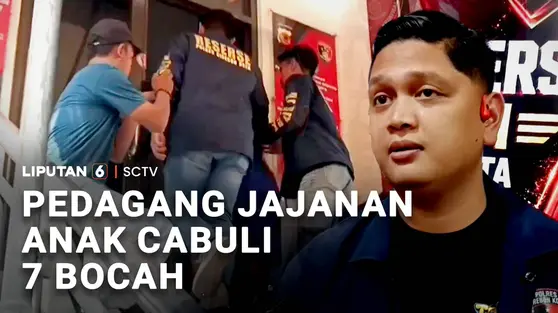 Pedagang Jajanan Anak Cabul Ditangkap