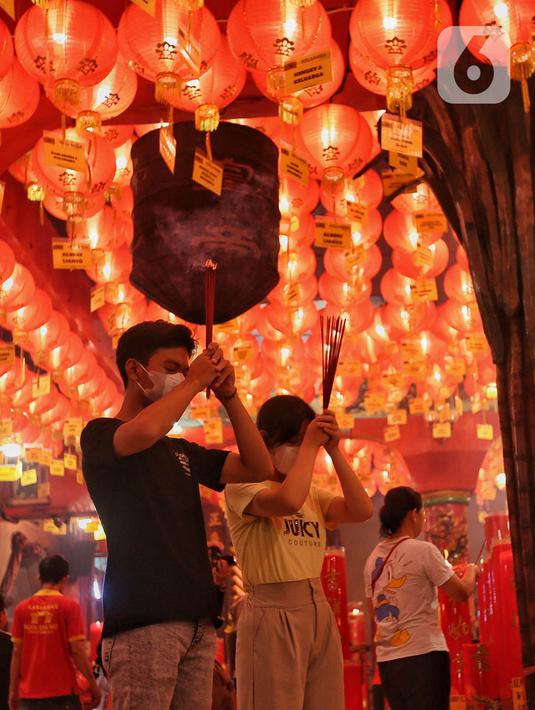 Saat Imlek adalah waktu yang tepat untuk berkumpul bersama keluarga dan mengucapkan syukur atas berkah yang diterima tahun kemarin. (Liputan6.com/Angga Yuniar)