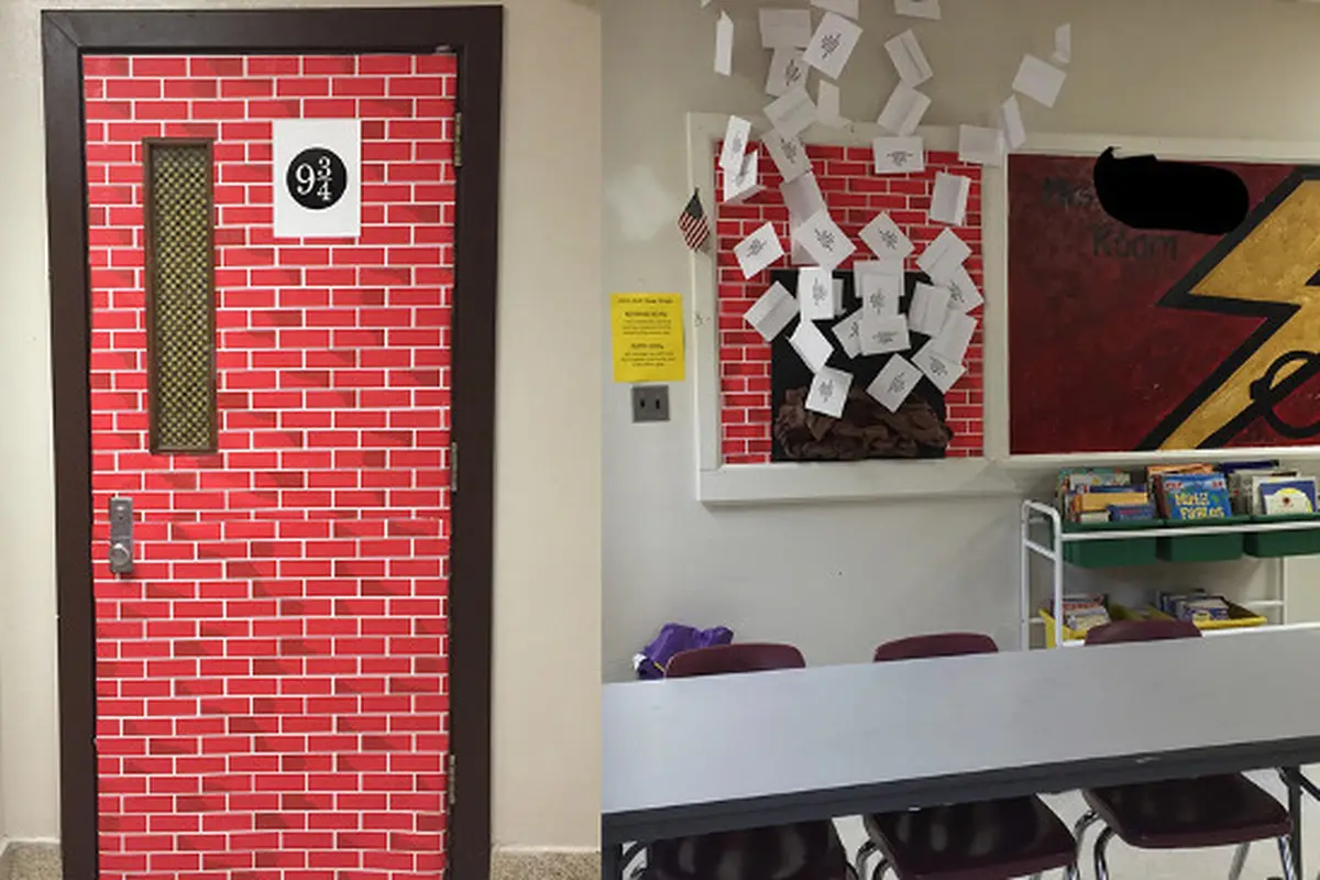 Ruang Kelas Bertema Harry Potter