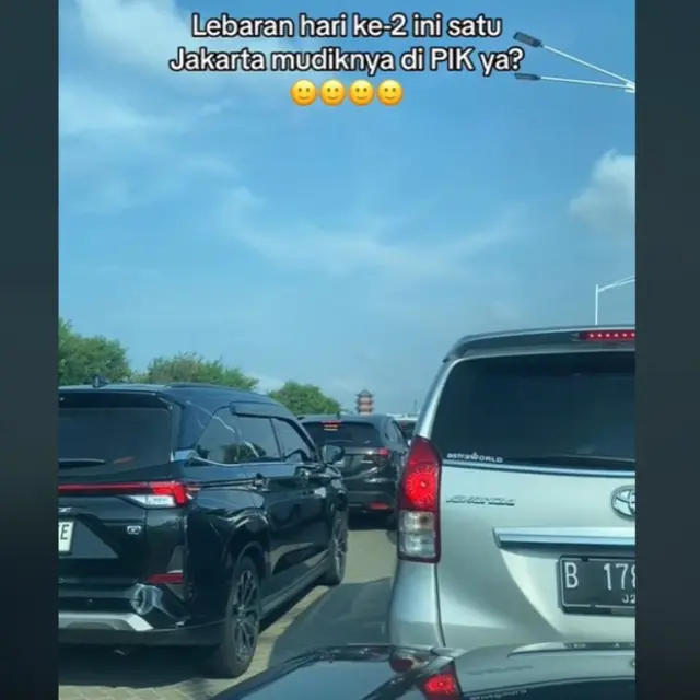 Warga Jakarta Banyak yang Mudik, Warganet Keluhkan Kemacetan di Kawasan PIK di Hari Lebaran