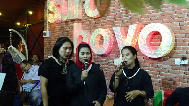Puti Guntur Sukarno saat blusukan di Surabaya