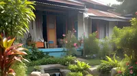 Berapa Biaya Bangun Taman Depan Rumah Ada Kolam Mininya? Ini Rinciannya