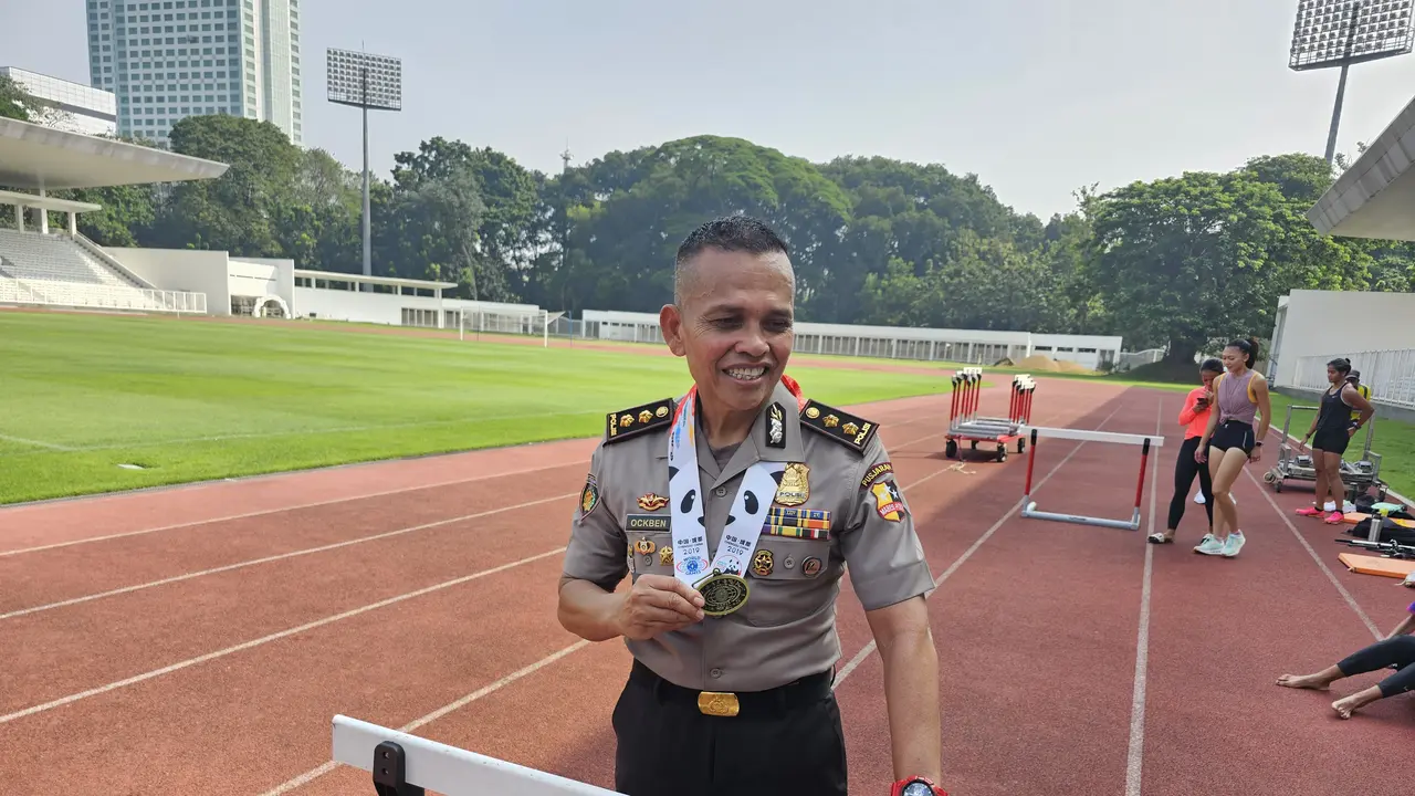 AKBP Ockben Sinaga jadi salah satu wakil Indonesia di Olimpiade untuk Polisi. Dia akan turun di empat nomor atletik