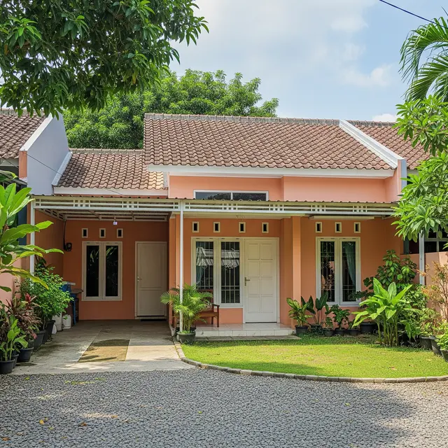 9 Desain Rumah Sederhana 9x9 dengan Garasi, Solusi Hunian Fungsional
