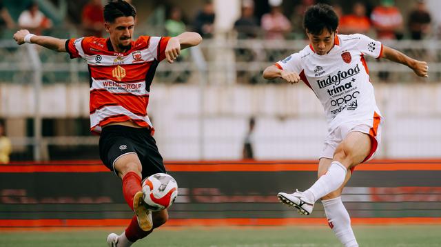 Pertandingan antara Madura United kontra Bali United pada pekan ke-31 BRI Super League 2025/2026. (X/Bali United)