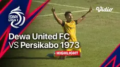 Berita video highlights BRI Liga 1, pertandingan antara Dewa United melawan Persikabo 1973 dalam lanjutan pekan kedua BRI Liga 1 2022/2023, Minggu (31/7/2022).