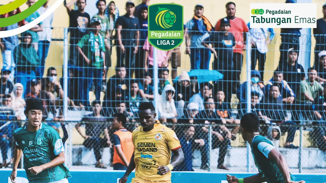 Pegadaian Liga 2 - PSMS Medan Vs Semen Padang FC_Foto Pertandingan