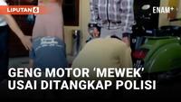 Segerombolan remaja yang menamakan diri geng motor  “Teluk All Star Setia Boedi” bersujud dan menangis meminta maaf setelah ditangkap jajaran anggota kepolisian di Jalan Ikan Baung, Bumi Waras, Bandar Lampung, Jumat (6/1/2023) lalu.