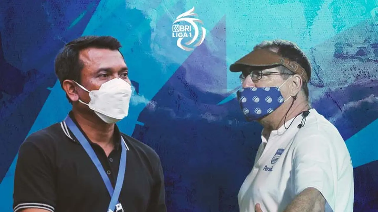 Liga 1 - Duel Pelatih - Bhayangkara FC Vs Persib Bandung