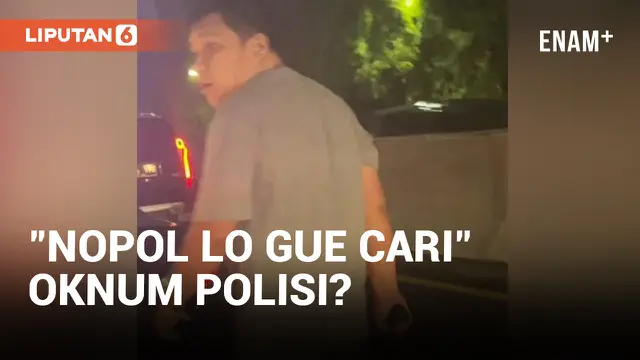 VIDEO: Viral Pengendara Mobil Dinas Polri Pukul Driver Taksi Online dan Ancam Pakai Senpi