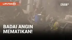 Sedikitnya 6 orang tewas dalam kecelakaan di jalan raya Illinois Amerika Serikat. Kecelakaan mematikan ini dipicu badai angin yang diikuti dengan awan pasir.