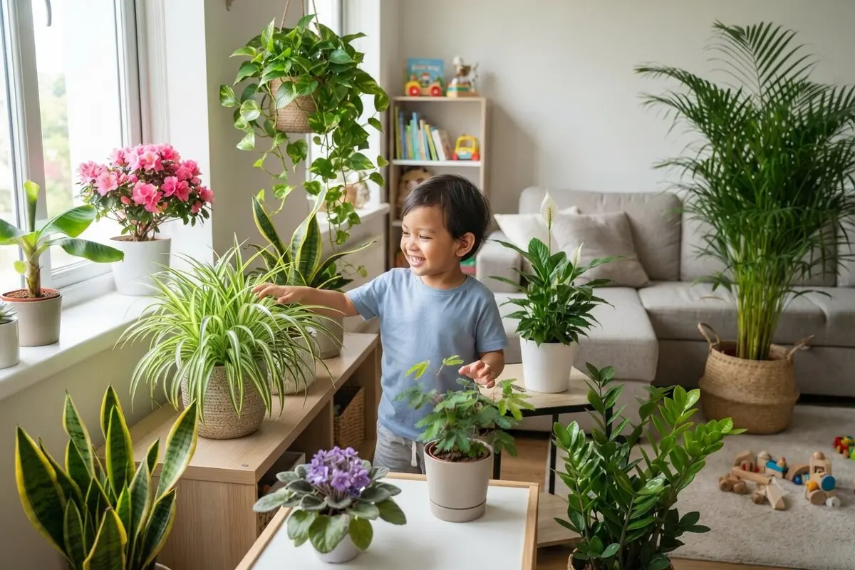Tanaman Hias yang Aman untuk Rumah dengan Anak Kecil