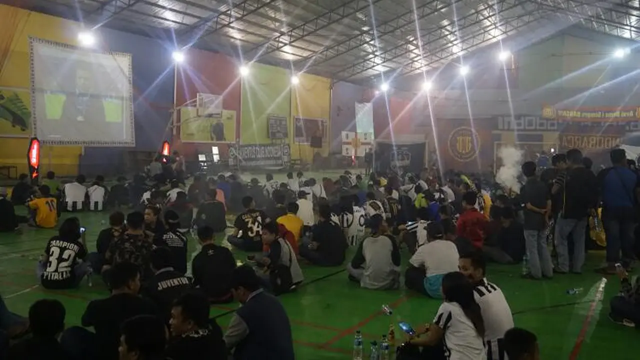 Nonton bareng JCI dan Indo Barca